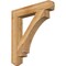 Ekena Millwork Imperial Craftsman Rough Sawn Bracket, Western Red Cedar, 6"W x 38"D x 42"H BKT06X38X42IMP04RWR - alternate 1